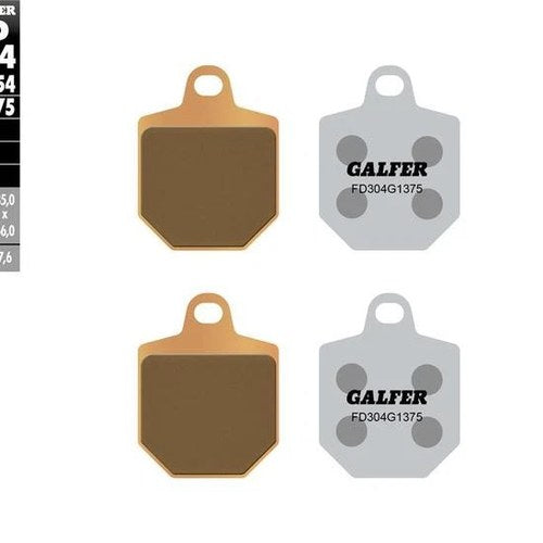 Galfer HH Sintered Ceramic Brake Pads #FD304G1375 KTM 450 SMR/560 Smr 2007