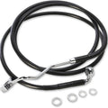 DS Extended Front Upper Brake Line Kit Black ABS Only +6" Oversize #1113780