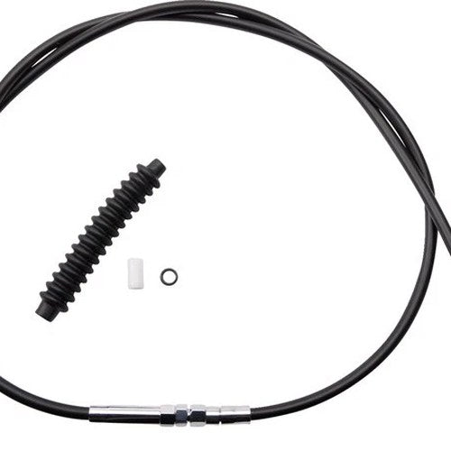 Drag Specialties Black Vinyl Clutch Cable 66-11/16" Black 211831 Harley Davidson