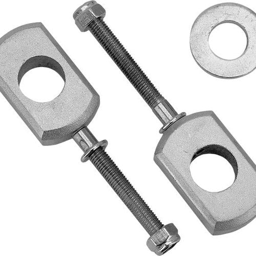 HardDrive Rear Axle Block Adjuster Kit Harley Davidson Super Glide/Wide Glide