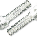 Psr Sbk Driver Footpegs Silver Driver #05-01204-21 for Suzuki