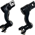 Drag Specialties Adjustable Passenger Peg Mount Gloss Black