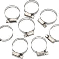 Parts Unlimited Replacement Engine Guard Cruise Board Clamps 8 Pack #145493
