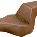 Saddlemen Step-Up LS Seat R. Lattice Stitch Brown 283717 Harley Davidson Softail