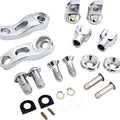 Drag Specialties Adjustable Passenger Peg Mount Kit Chrome
