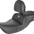 Saddlemen Heated RoadSofa CF Seat With Backrest #284527 Harley Davidson