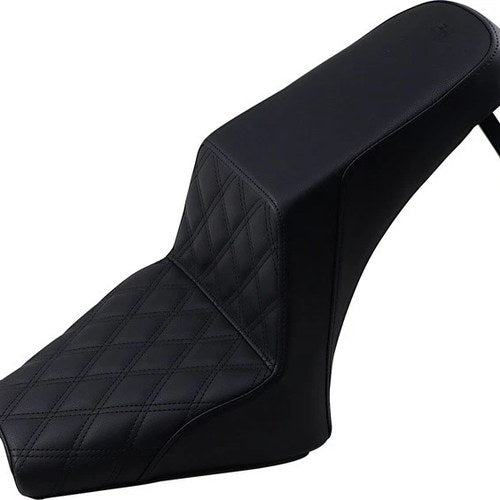 Saddlemen Step-Up LS Seat F. Lattice Stitch Black Indian Scout Bobber 2018-2024