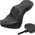 Saddlemen RoadSofa LS Seat With Backrest #284951 Harley Davidson