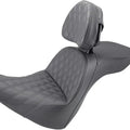 Saddlemen Explorer LS Seat With Backrest #284071 Harley Davidson