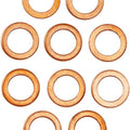 James Lower Fork Leg Copper Washers 10-Pack Harley Davidson Sportster