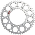 Renthal 520 Ultralight Aluminum Rear Sprocket 52T Silver #224U-520-52GPSI