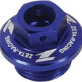 Zeta Oil Filler Plug Blue #ZE89-2112 for Yamaha/Honda/Suzuki