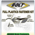 Bolt Full Body Work Fastener/Bolt Kit #KAW-KLX110W for Kawasaki KLX110/KLX110L