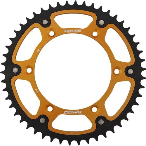 Supersprox Stealth Rear Sprocket 520 50T Gold #RST-1512-50-GLD