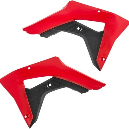 Acerbis Radiator Shrouds Red/Black fits Honda CRF450RX 2017-2018