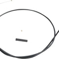 DS Black Vinyl Alternate Length Throttle Cable 56" Black #211816