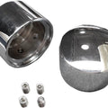 Colony Domed Axle Covers Rear Chrome #2725-2 Harley Davidson Sportster