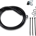 DS Vinyl Brake Line Kit Front +4" Harley Davidson Softail #143649