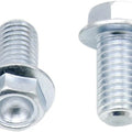 Bolt Motorcycle Hardware Hex Head Low-Profile Flange Bolts M8 x 16mm 10-Pack