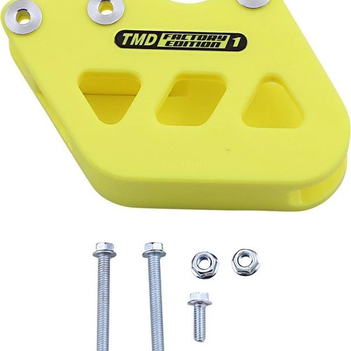 TM Designworks Factory Edition #1 Chain Guide Yellow #RCG-YSM-YL fits Yamaha