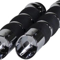 Khrome Werks Air Cushion Edge Tip Grips Chrome #500170 Harley Davidson