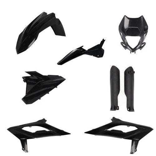 Acerbis Full Plastics Kit Black #2979470001 Beta 250 RR/300 RR 2023-2024