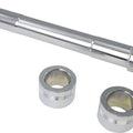 Drag Specialties Front Axle Kit 1"D x 10" Chrome #264557 Harley Davidson