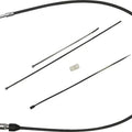 Drag Specialties Upper Clutch Cable 49"L Black/Chrome #264508 Harley Davidson