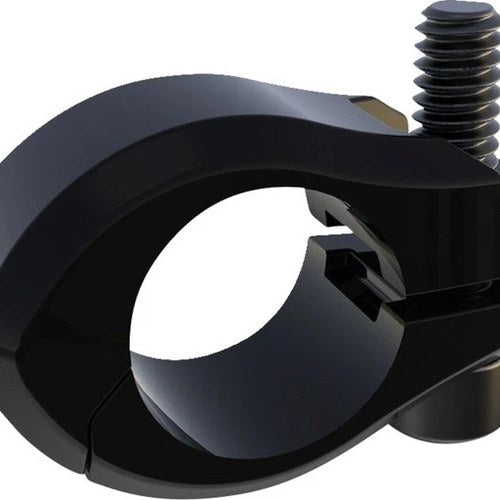 Ciro Lighted Flagpole Mount 3/4" Rear Black