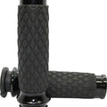 Avon Grips Diamond Contour Grips Black #DIA-65-ANO-FLY Harley Davidson