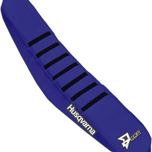 Dcor Ribbed Seat Cover Navy Blue/Navy Blue/Black Husqvarna TC 125/FC 250/FC