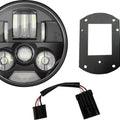 Custom Dynamics ProBeam LED Headlight Kit 5-3/4" Black PB-LRST-B Harley Davidson
