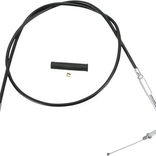 DS Black Vinyl Alternate Length Throttle Cable 38" Black #211697