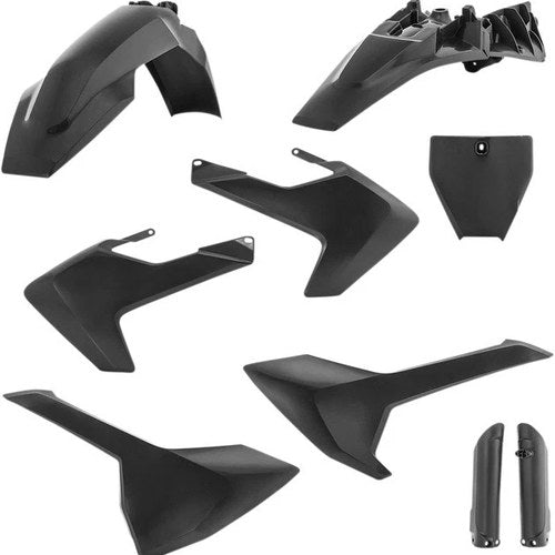 Acerbis Full Plastics Kit Black #2686460001 Husqvarna TC 85 19/16/TC 85 17/14