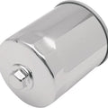 Drag Specialties Oil Filter with Nut Chrome Harley Davidson 70191