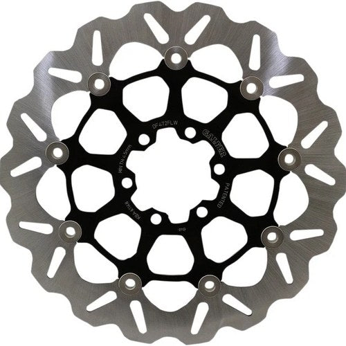 Galfer Standard Floating Wave Rotor with Aluminum Carrier #DF472FLW