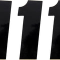 Moose Race Number Pack #1 4.5" Black 3-Pack
