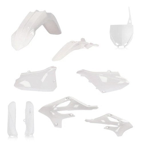 Acerbis Full Plastics Kit White #2936200002 for Yamaha YZ85 2022-2025