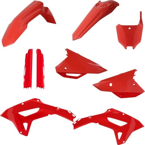 Acerbis Full Plastics Kit Red 2861800227 for Honda CRF450RX 2021-2022