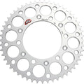 Renthal 520 Ultralight Aluminum Rear Sprocket 53T Silver #154U-520-53GRSI