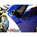 Shogun No-Cut Frame Sliders Black for Suzuki GSX-R1000 2007-2008