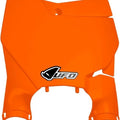UFO Stadium Front Number Plate Orange KT04080127 KTM
