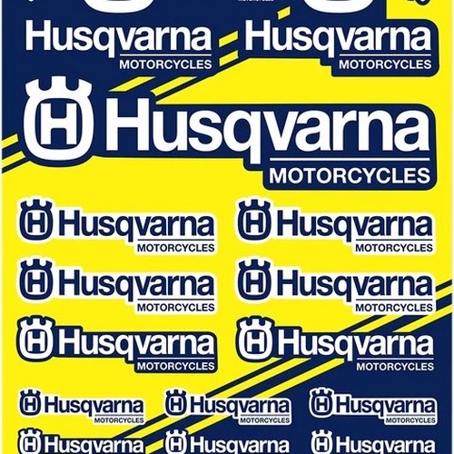 Factory Effex Sticker Sheet Husqvarna Style