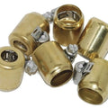 Namz Fuel Line Hose Clamps 1/4" to 5/16" Brass 6-Pack