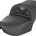Saddlemen RoadSofa CF Tuck-N-Roll Ext. Reach Seat #285038 Harley Davidson