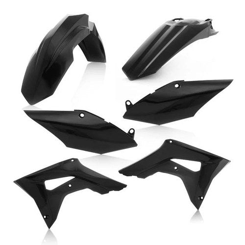 Acerbis Plastics Kit Black #2630690001 Honda CRF450R 2017