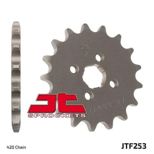 JT Front Sprocket 420 16T #JTF253.16 fits Honda C70 Passport/MB-5 50