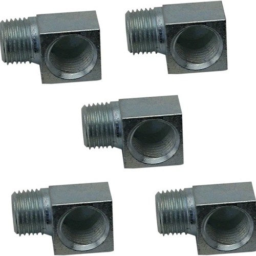 S&S Oil Pump Oil Line 90-Degree Elbow Fitting 5-Pack