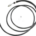 Drag Specialties Black Vinyl Hydraulic Clutch Line 76-1/8" +6" Black #211912