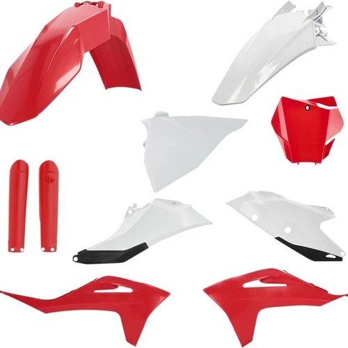Acerbis Full Plastics Kit Red/White #2872791005 Gas MC 125 2021-2023